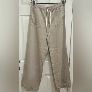 Splendid Wide Leg Pants in Beige